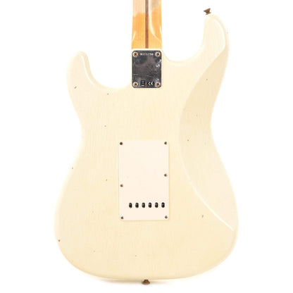 Fender Custom Shop 1957 Stratocaster "Chicago Special" Journeyman Aged Olympic White w/AA Flame Quartersawn Neck Electric Guitars / Solid Body