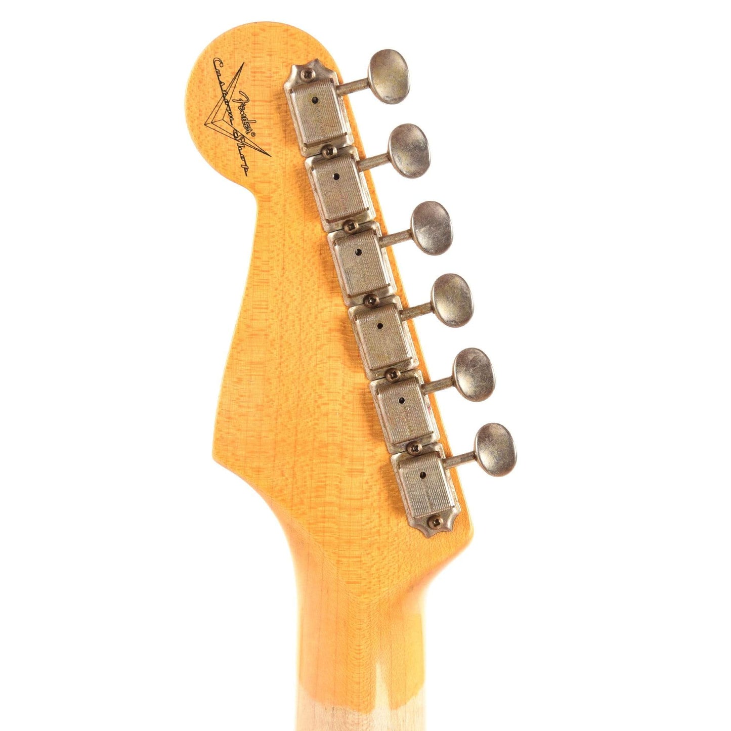 Fender Custom Shop 1957 Stratocaster "Chicago Special" Journeyman Aged Olympic White w/AA Flame Quartersawn Neck Electric Guitars / Solid Body