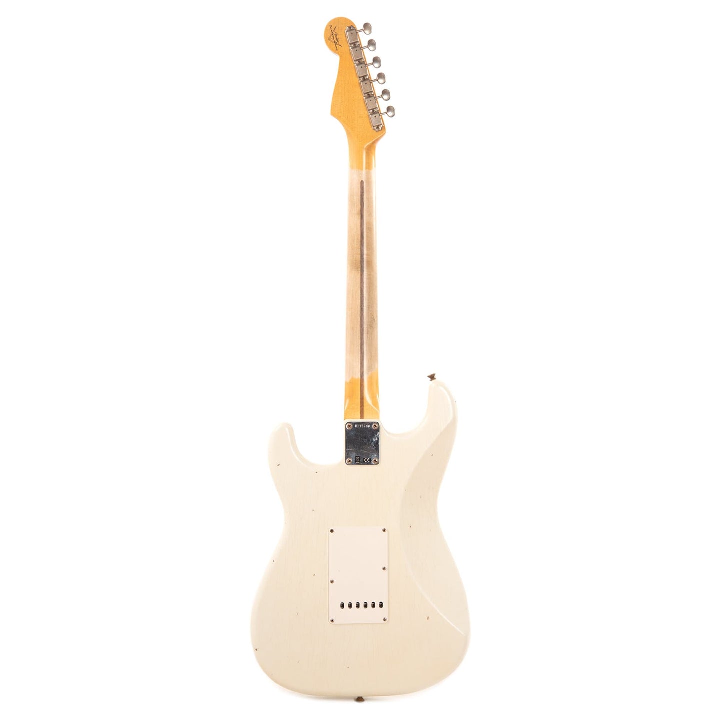 Fender Custom Shop 1957 Stratocaster "Chicago Special" Journeyman Aged Olympic White w/AA Flame Quartersawn Neck Electric Guitars / Solid Body