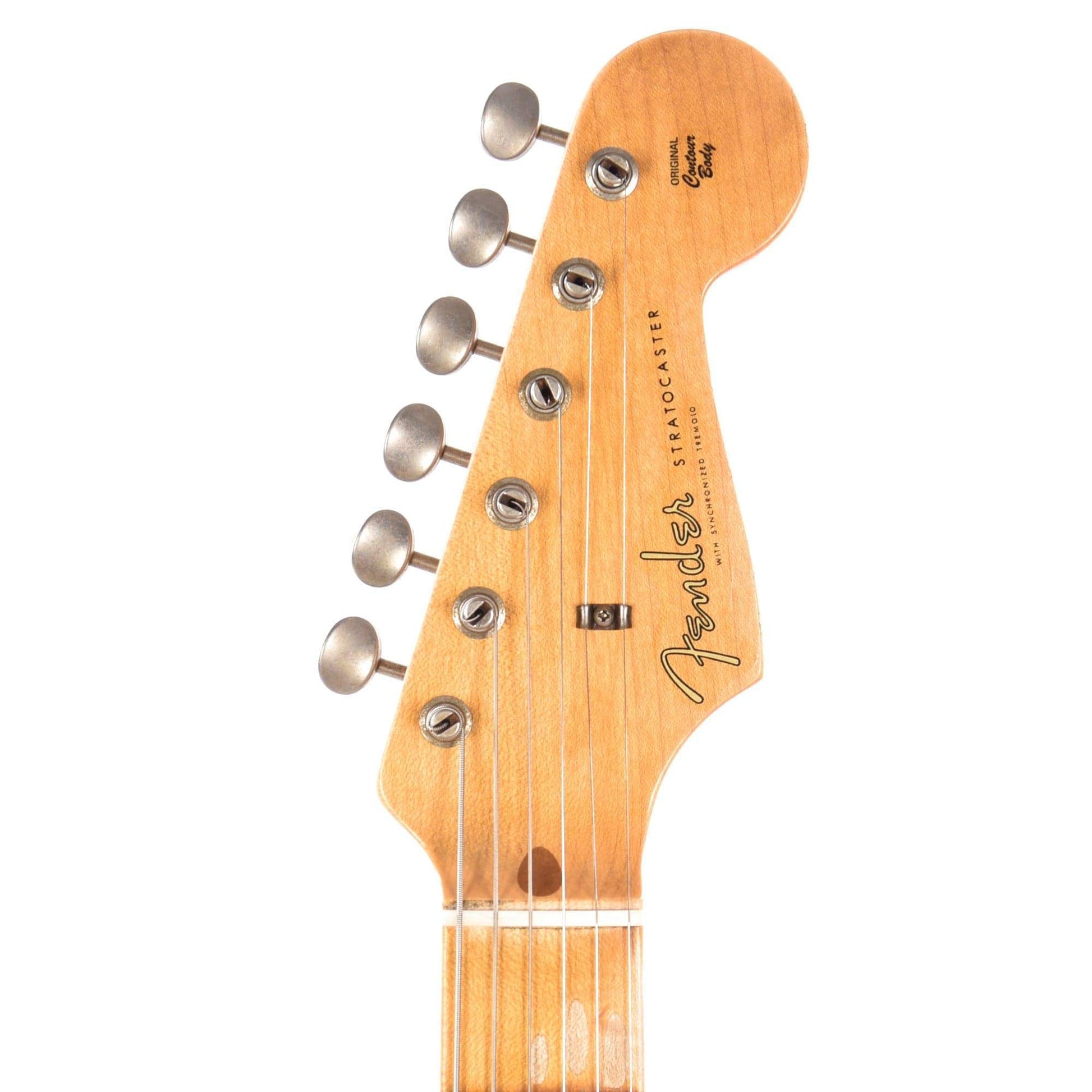 Fender Custom Shop 1957 Stratocaster "Chicago Special" Journeyman Relic Faded/Aged Black Electric Guitars / Solid Body