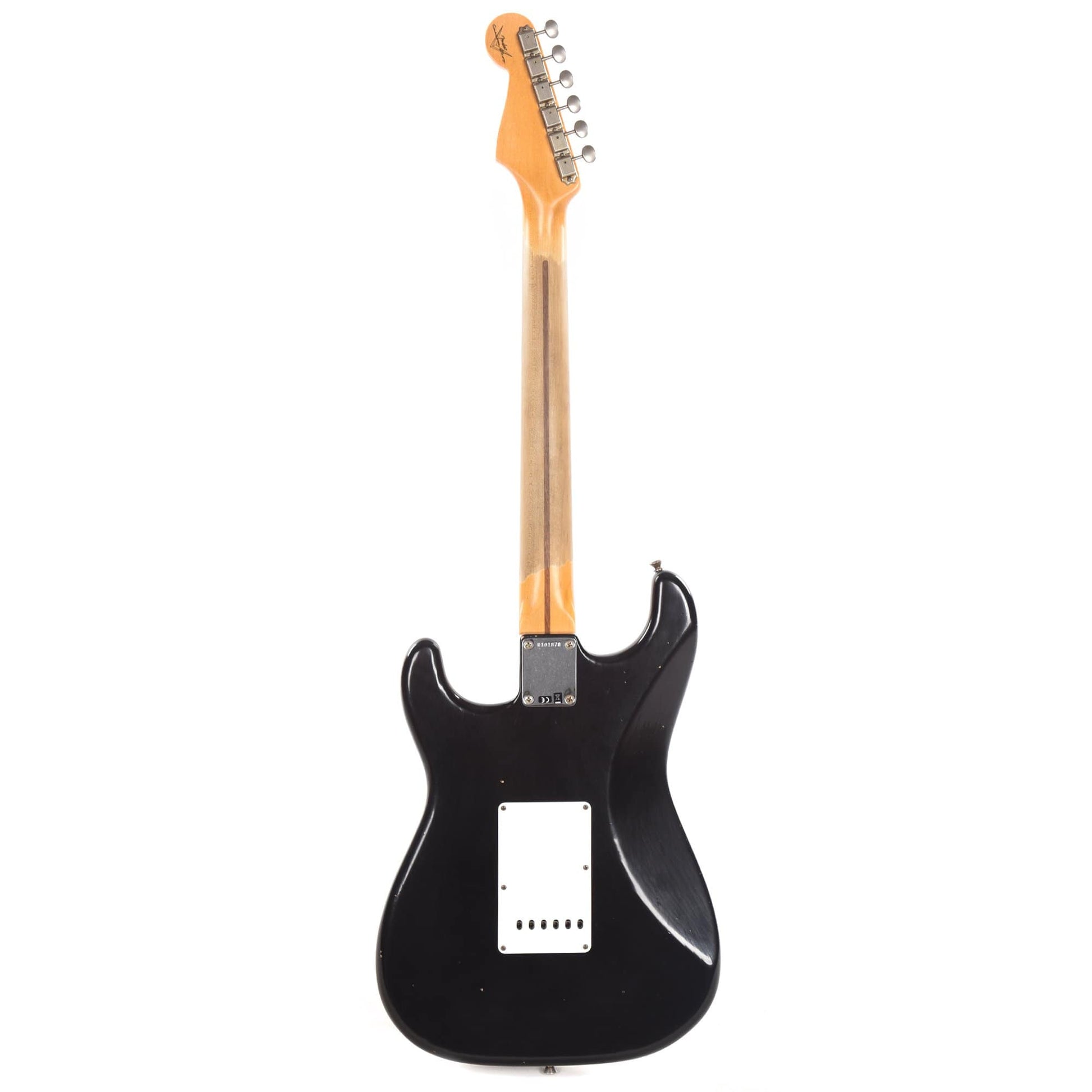 Fender Custom Shop 1957 Stratocaster "Chicago Special" Journeyman Relic Faded/Aged Black Electric Guitars / Solid Body