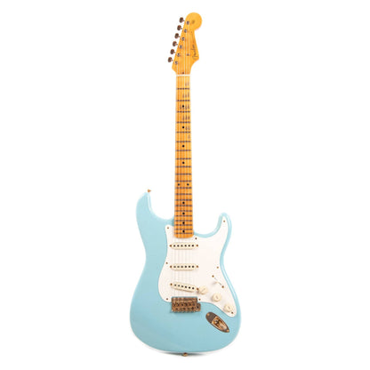 Fender Custom Shop 1957 Stratocaster "Chicago Special" Journeyman Relic Faded/Aged Daphne Blue w/Gold Hardware Electric Guitars / Solid Body