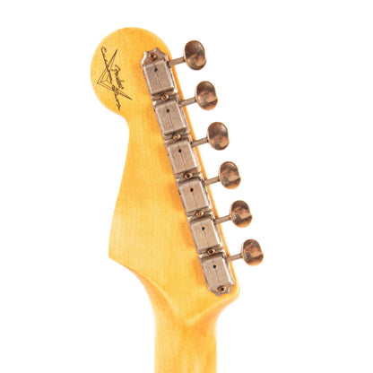 Fender Custom Shop 1957 Stratocaster "Chicago Special" Journeyman Relic Faded/Aged Daphne Blue w/Gold Hardware Electric Guitars / Solid Body