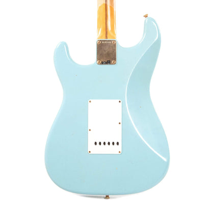 Fender Custom Shop 1957 Stratocaster "Chicago Special" Journeyman Relic Faded/Aged Daphne Blue w/Gold Hardware Electric Guitars / Solid Body