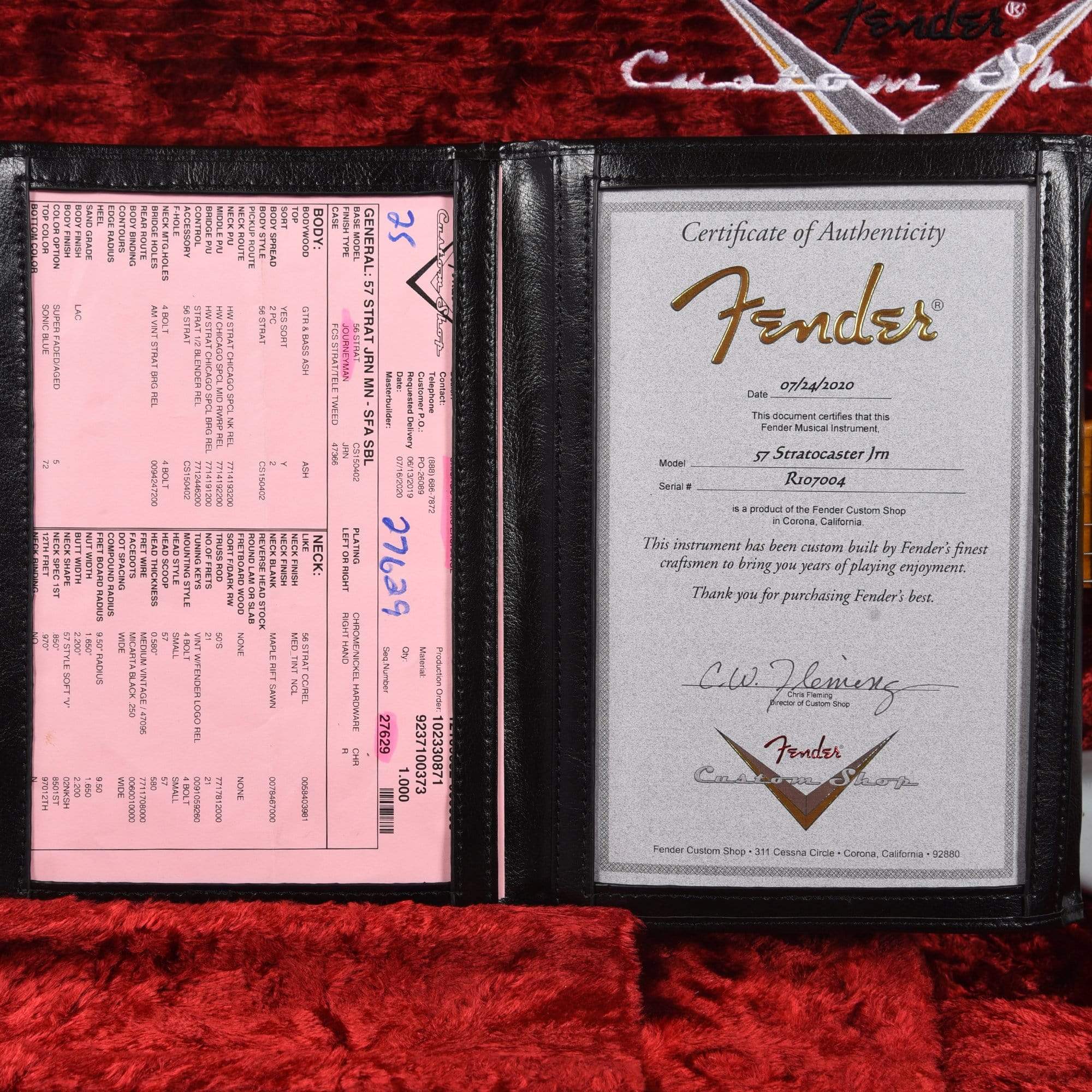 Fender Custom Shop 1957 Stratocaster 