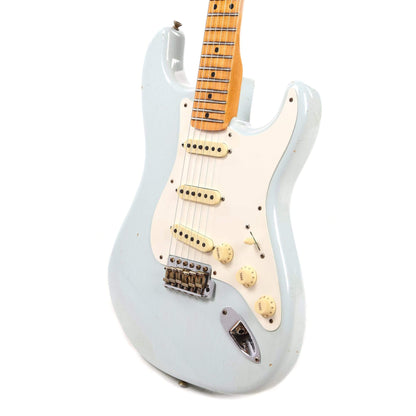 Fender Custom Shop 1957 Stratocaster "Chicago Special" Journeyman Relic Super Faded/Aged Sonic Blue Electric Guitars / Solid Body