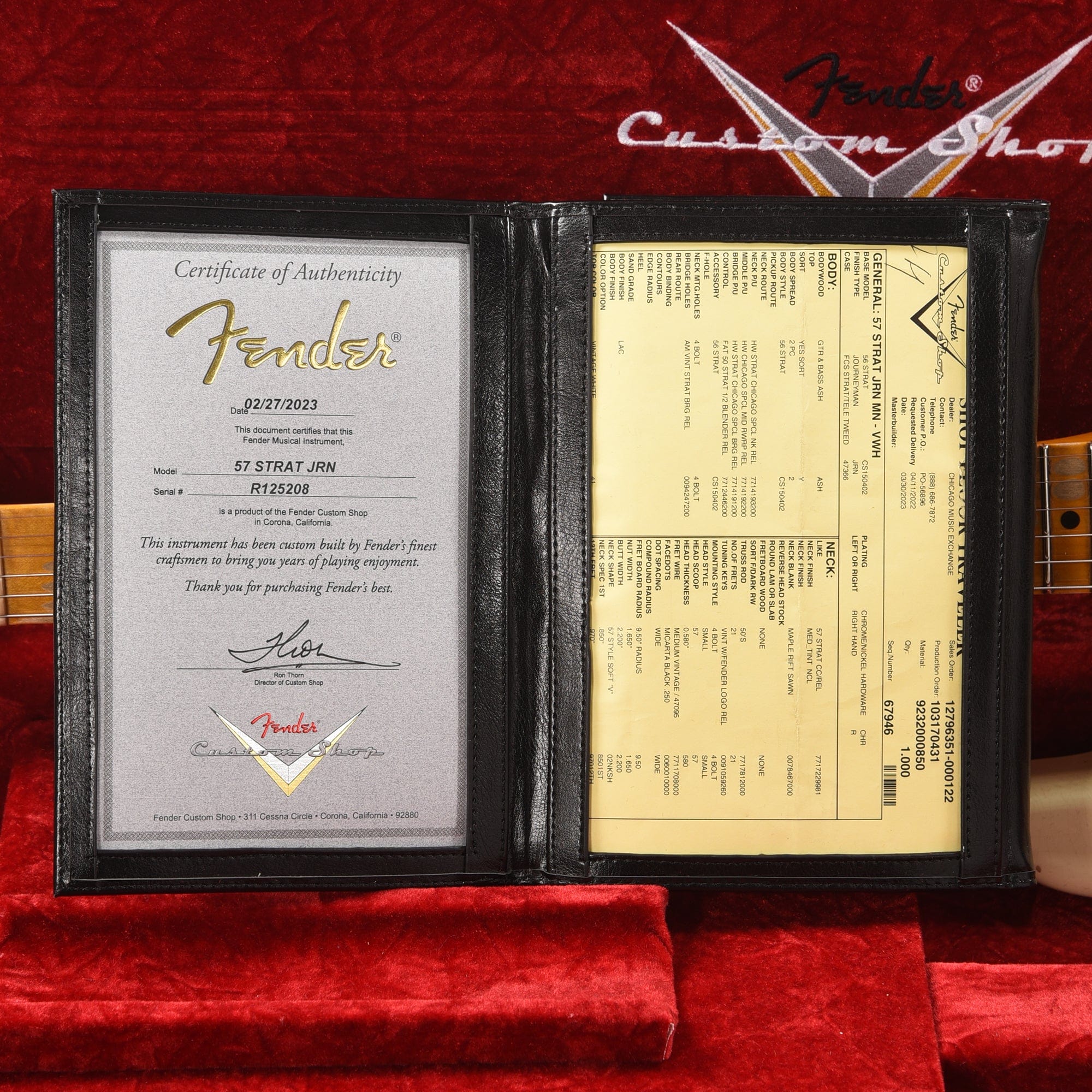 Fender Custom Shop 1957 Stratocaster 