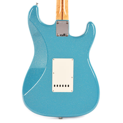 Fender Custom Shop 1957 Stratocaster "Chicago Special" LEFTY NOS Aged Taos Turquoise Sparkle w/3A Birdseye Neck Electric Guitars / Solid Body