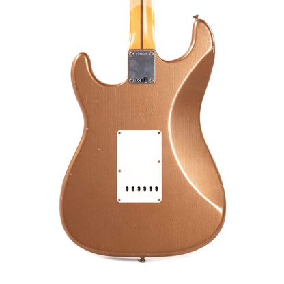 Fender Custom Shop 1957 Stratocaster "Chicago Special" Light Relic Aged Firemist Gold w/Black Anodized Pickguard Electric Guitars / Solid Body