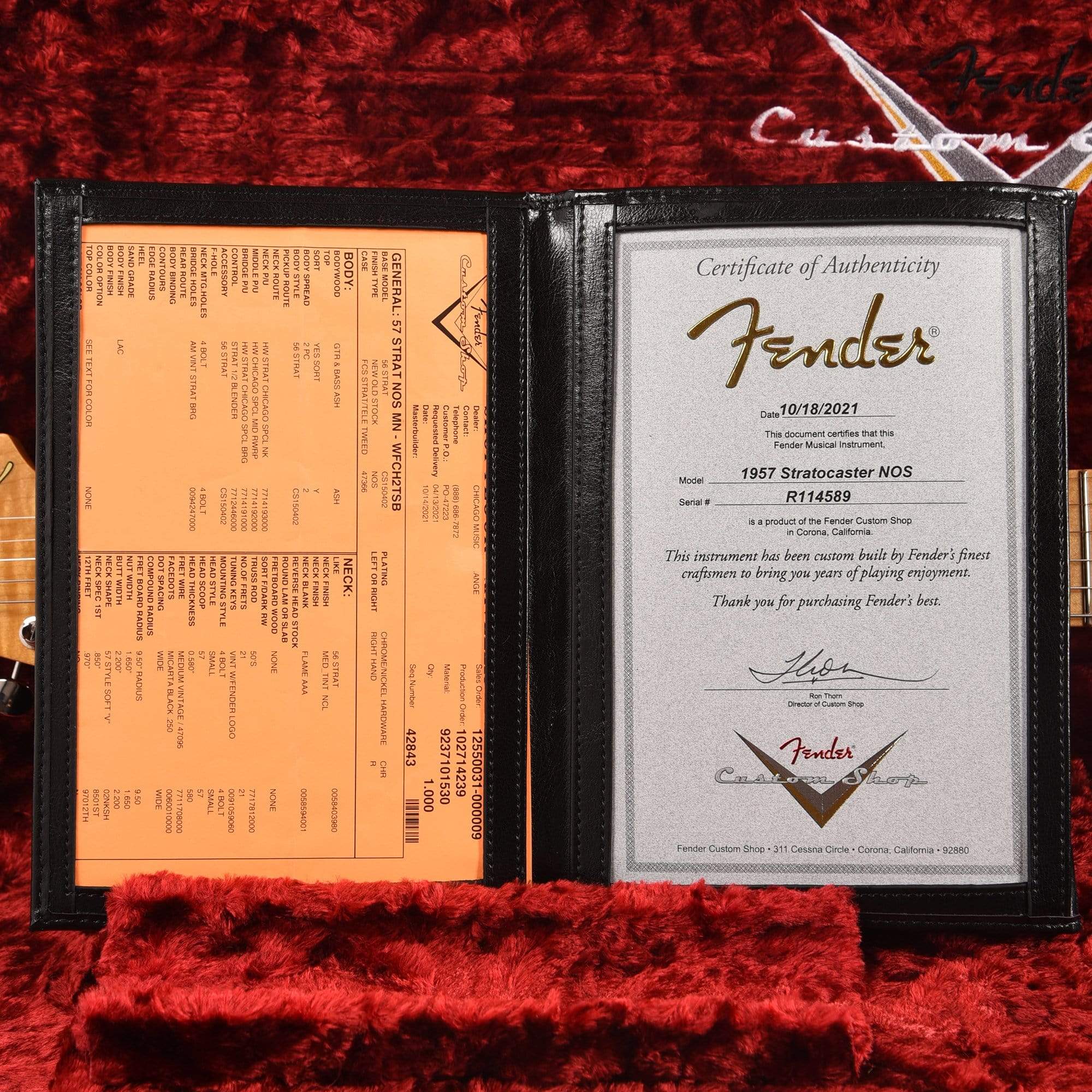 Fender Custom Shop 1957 Stratocaster 