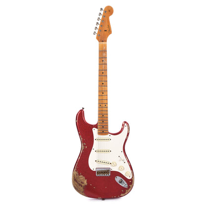 Fender Custom Shop 1957 Stratocaster Hardtail "Chicago Special" Heavy Relic Aged Red Sparkle Electric Guitars / Solid Body