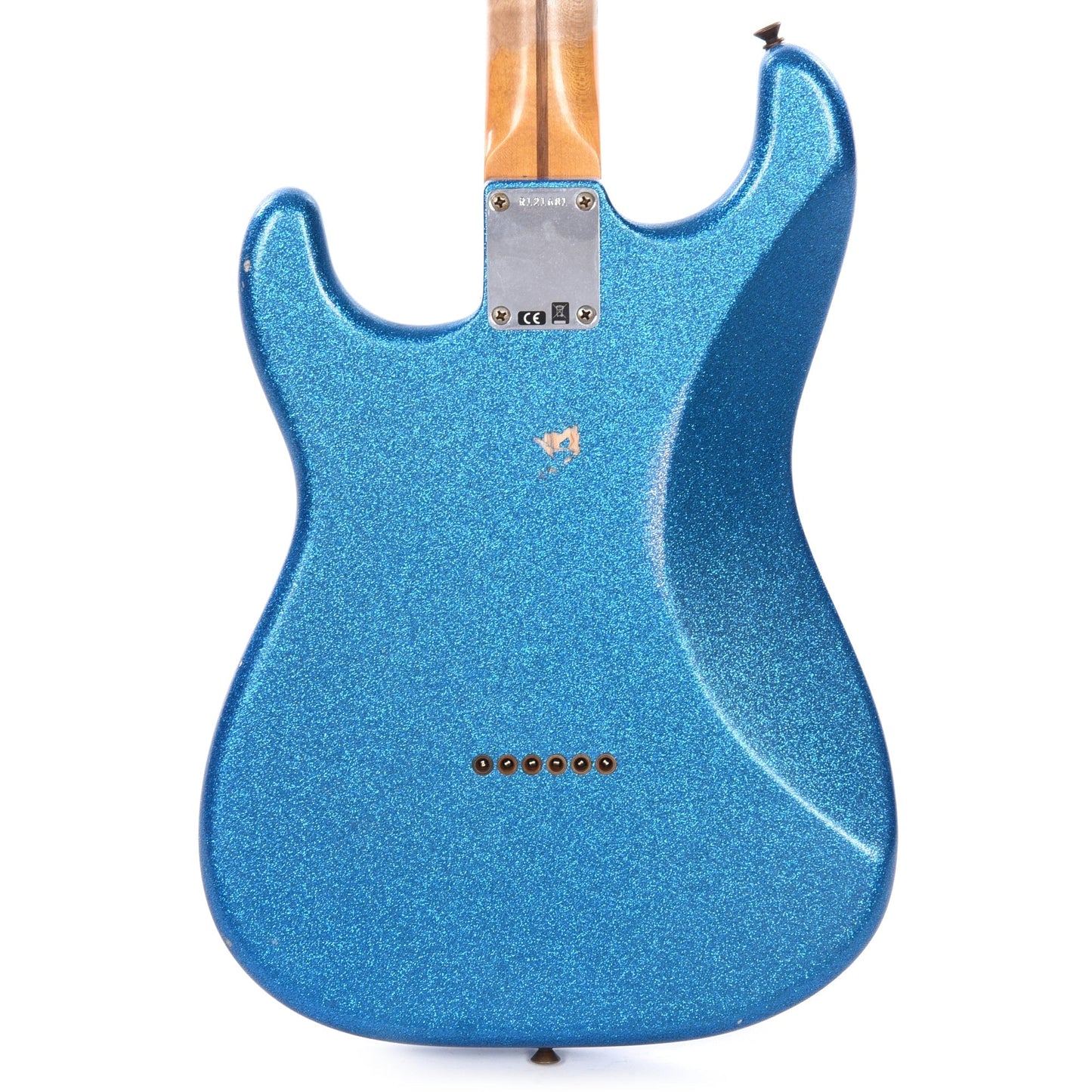 Fender Custom Shop 1957 Stratocaster Hardtail "Chicago Special" Relic Aged Blue Sparkle Electric Guitars / Solid Body