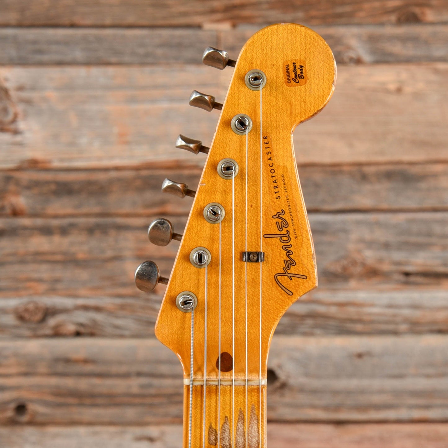 Fender Custom Shop 1957 Stratocaster Heavy Relic Faded Black Over Sunburst 2014 Electric Guitars / Solid Body