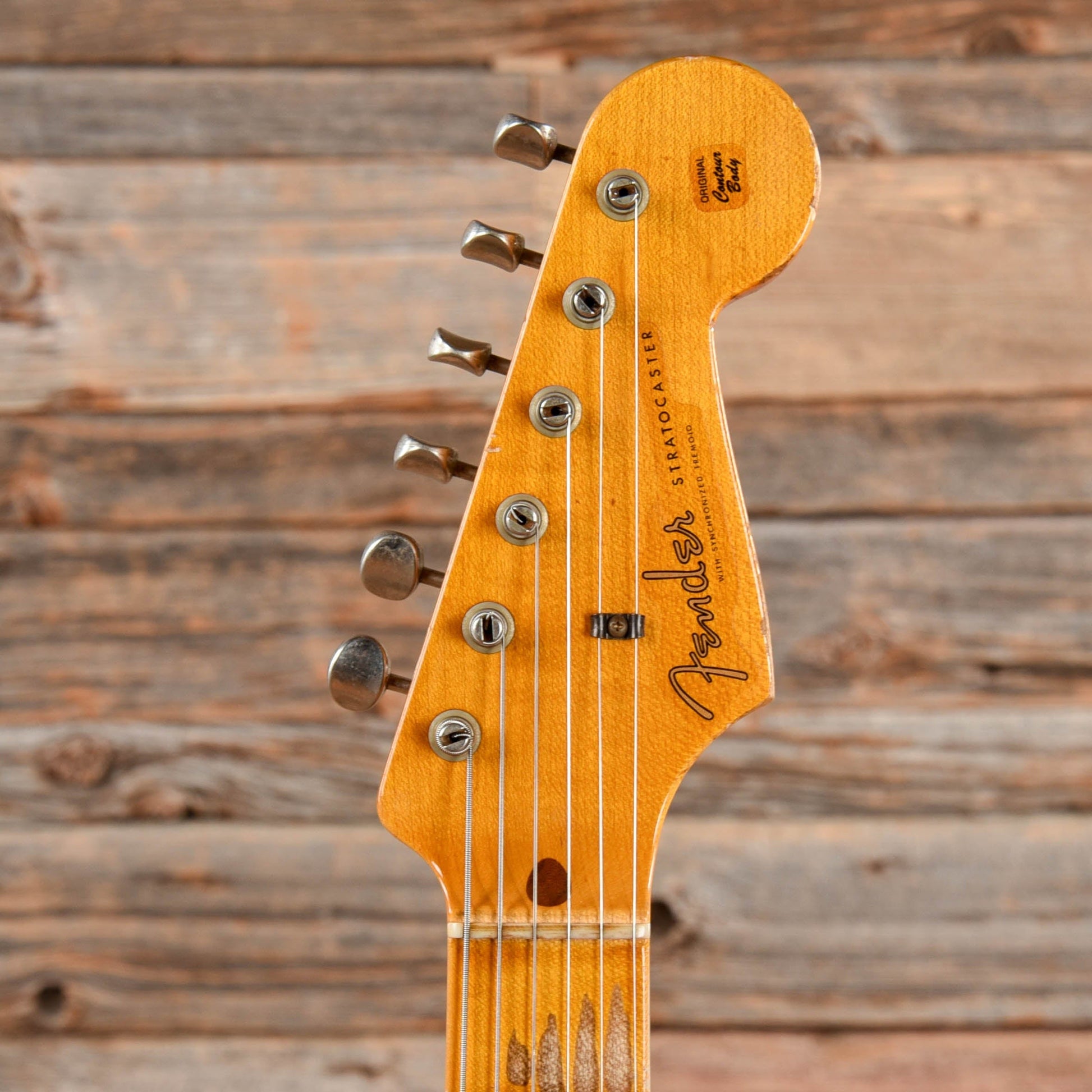 Fender Custom Shop 1957 Stratocaster Heavy Relic Faded Black Over Sunburst 2014 Electric Guitars / Solid Body