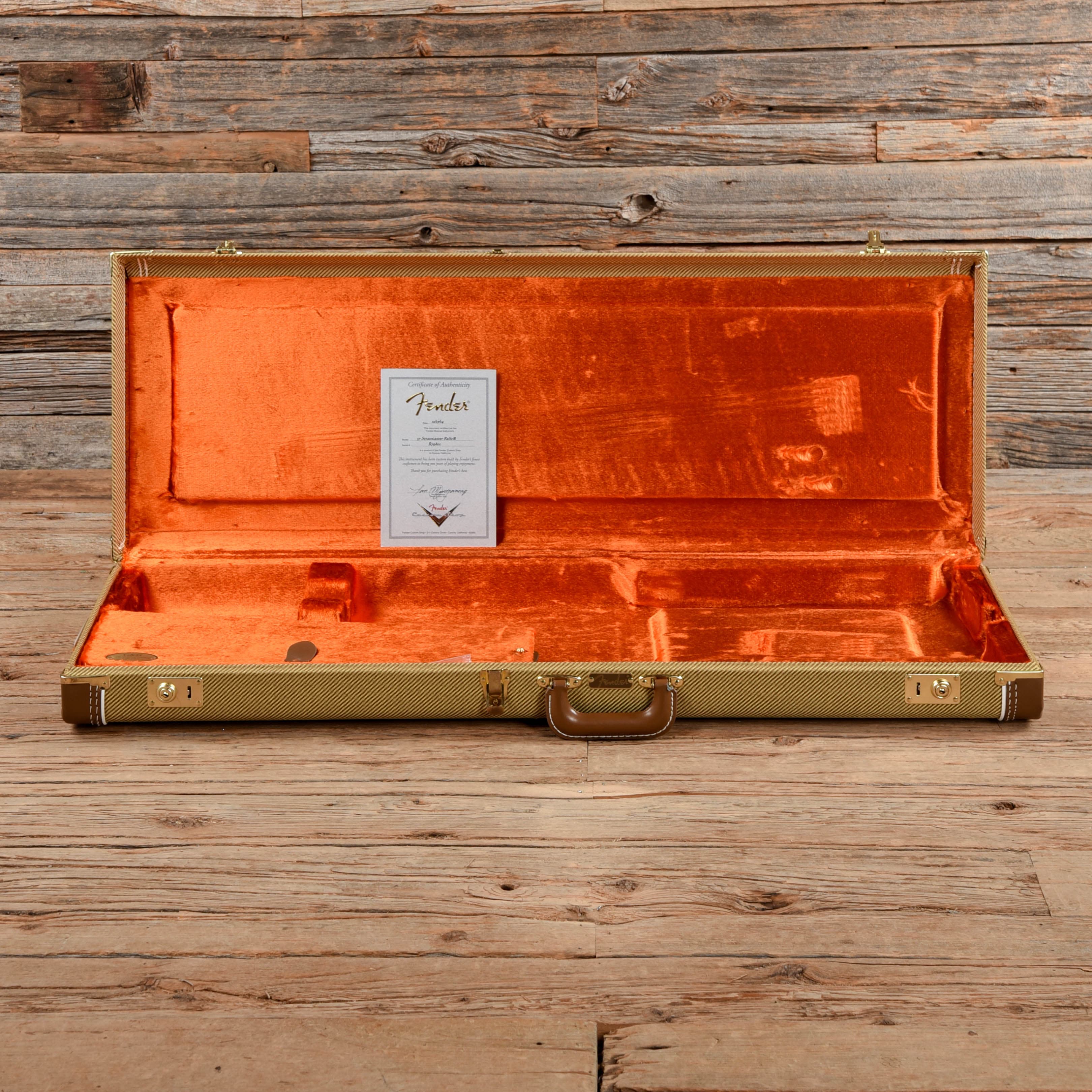 Fender Custom Shop 1957 Stratocaster Heavy Relic Faded Black Over Sunburst 2014 Electric Guitars / Solid Body