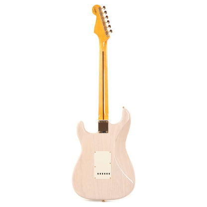 Fender Custom Shop 1957 Stratocaster HSS "Chicago Special" Deluxe Closet Classic Aged White Blonde w/Lollar Imperial, AA Flame Quartersawn Neck, & Gold Hardware Electric Guitars / Solid Body