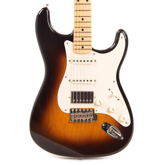 Fender Custom Shop 1957 Stratocaster HSS "Chicago Special" Deluxe Closet Classic Aged Wide Fade Chocolate 2-Tone Sunburst w/Lollar Imperial Low Wind Humbucker Electric Guitars / Solid Body