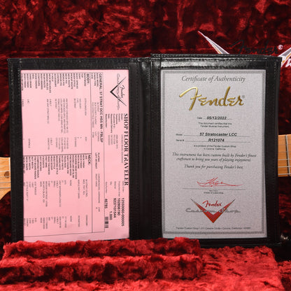 Fender Custom Shop 1957 Stratocaster HSS "Chicago Special" Deluxe Closet Classic Faded Black Sparkle w/Lollar Imperial Electric Guitars / Solid Body