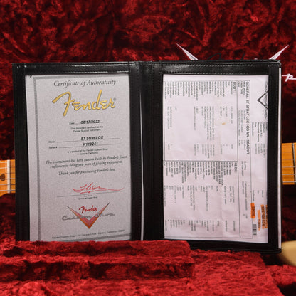 Fender Custom Shop 1957 Stratocaster HSS "Chicago Special" Deluxe Closet Classic Super Duper Aged Olympic White w/Lollar Imperial Electric Guitars / Solid Body