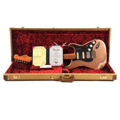 Fender Custom Shop 1957 Stratocaster HSS "Chicago Special" Heavy Relic Aged Firemist Gold w/Lollar Imperial & Black Aluminum Pickguard Electric Guitars / Solid Body