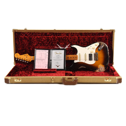 Fender Custom Shop 1957 Stratocaster HSS "Chicago Special" Heavy Relic Wide Fade Chocolate 2-Tone Sunburst w/Lollar Imperial Electric Guitars / Solid Body