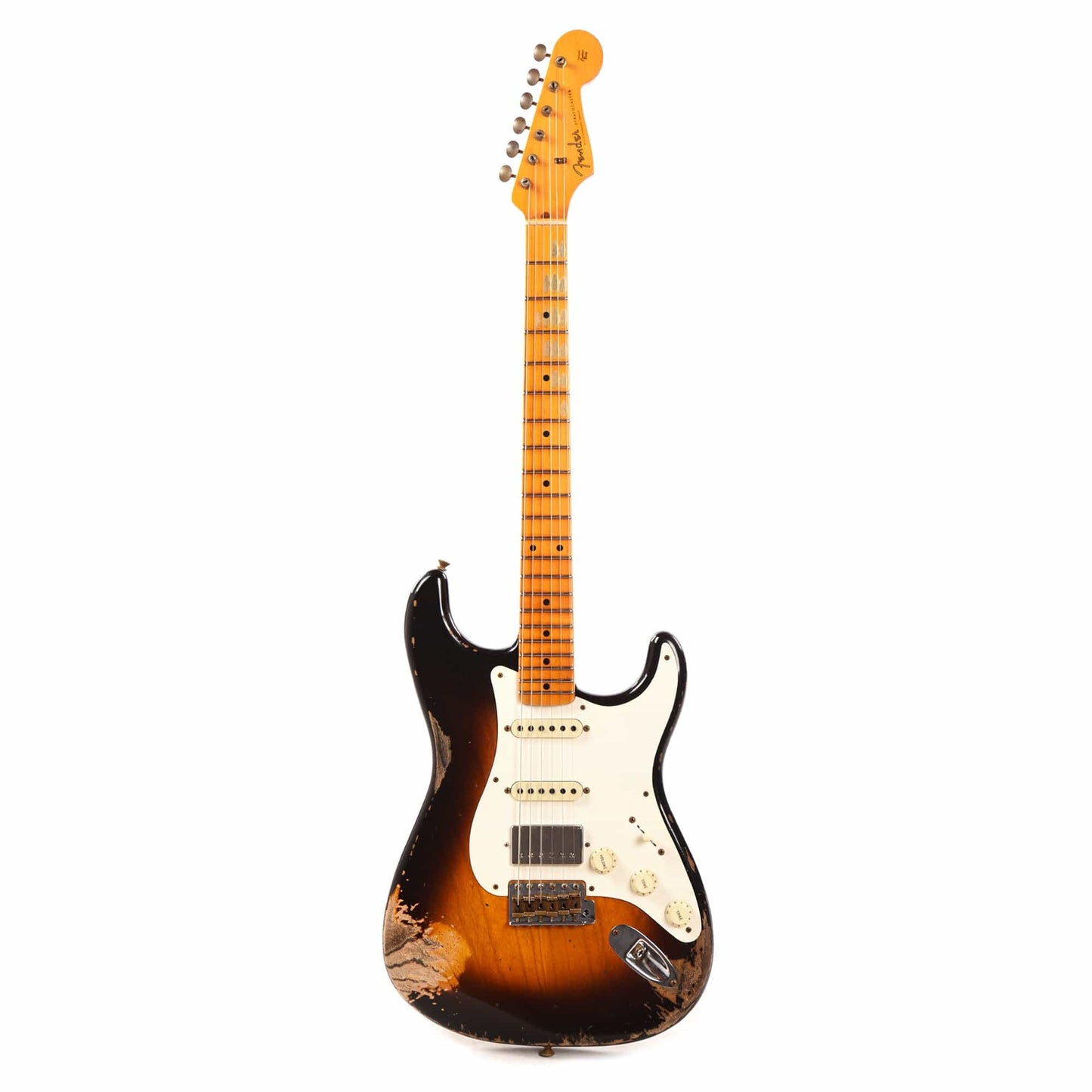 Fender Custom Shop 1957 Stratocaster HSS "Chicago Special" Heavy Relic Wide Fade Chocolate 2-Tone Sunburst w/Lollar Imperial Electric Guitars / Solid Body