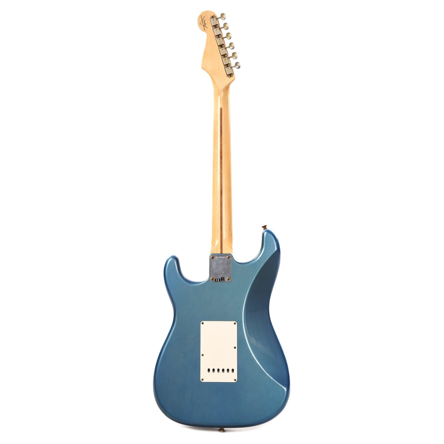 Fender Custom Shop 1957 Stratocaster HSS "Chicago Special" Journeyman Aged Lake Placid Blue w/Lollar Imperial & Silver Aluminum Pickguard Electric Guitars / Solid Body
