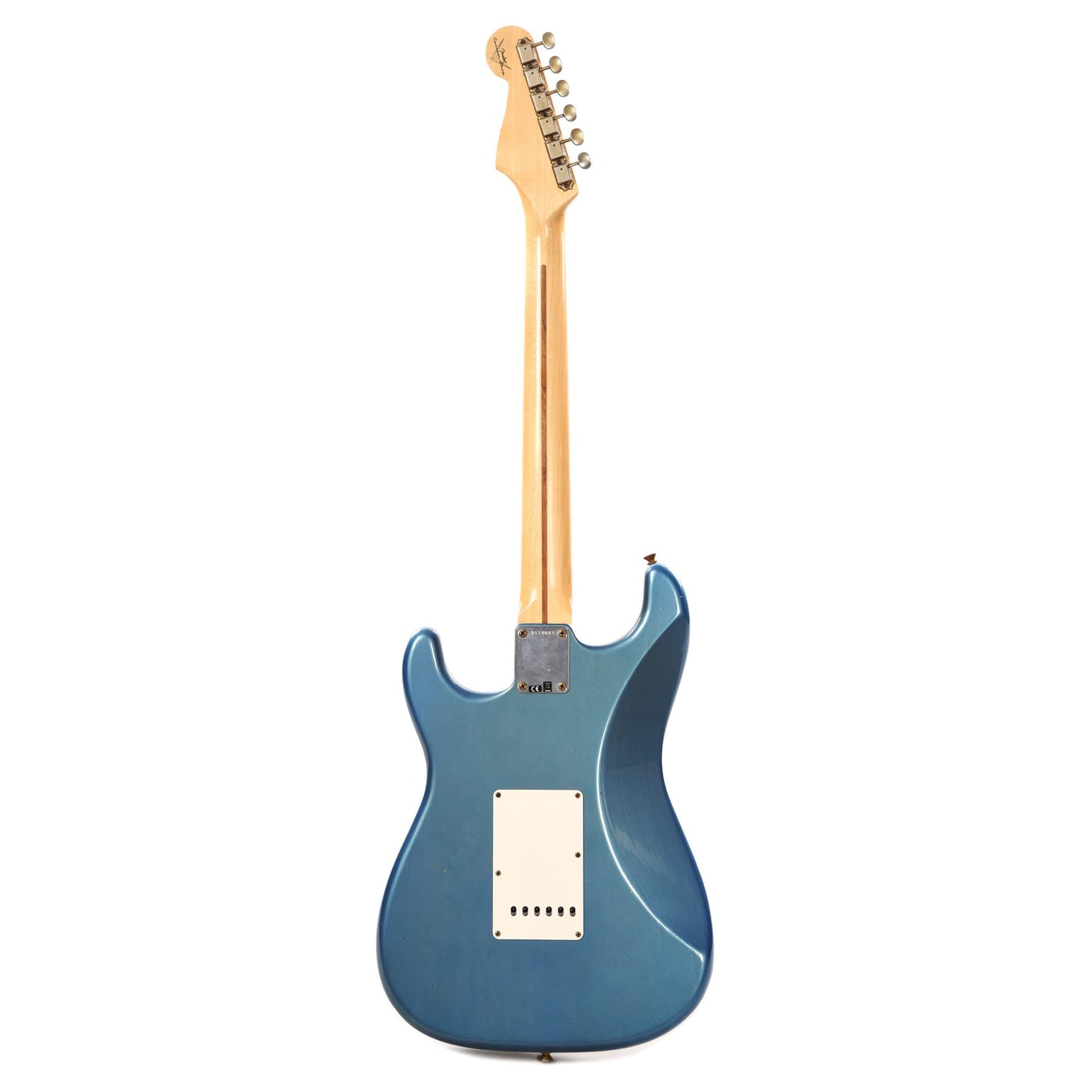 Fender Custom Shop 1957 Stratocaster HSS "Chicago Special" Journeyman Aged Lake Placid Blue w/Lollar Imperial & Silver Aluminum Pickguard Electric Guitars / Solid Body