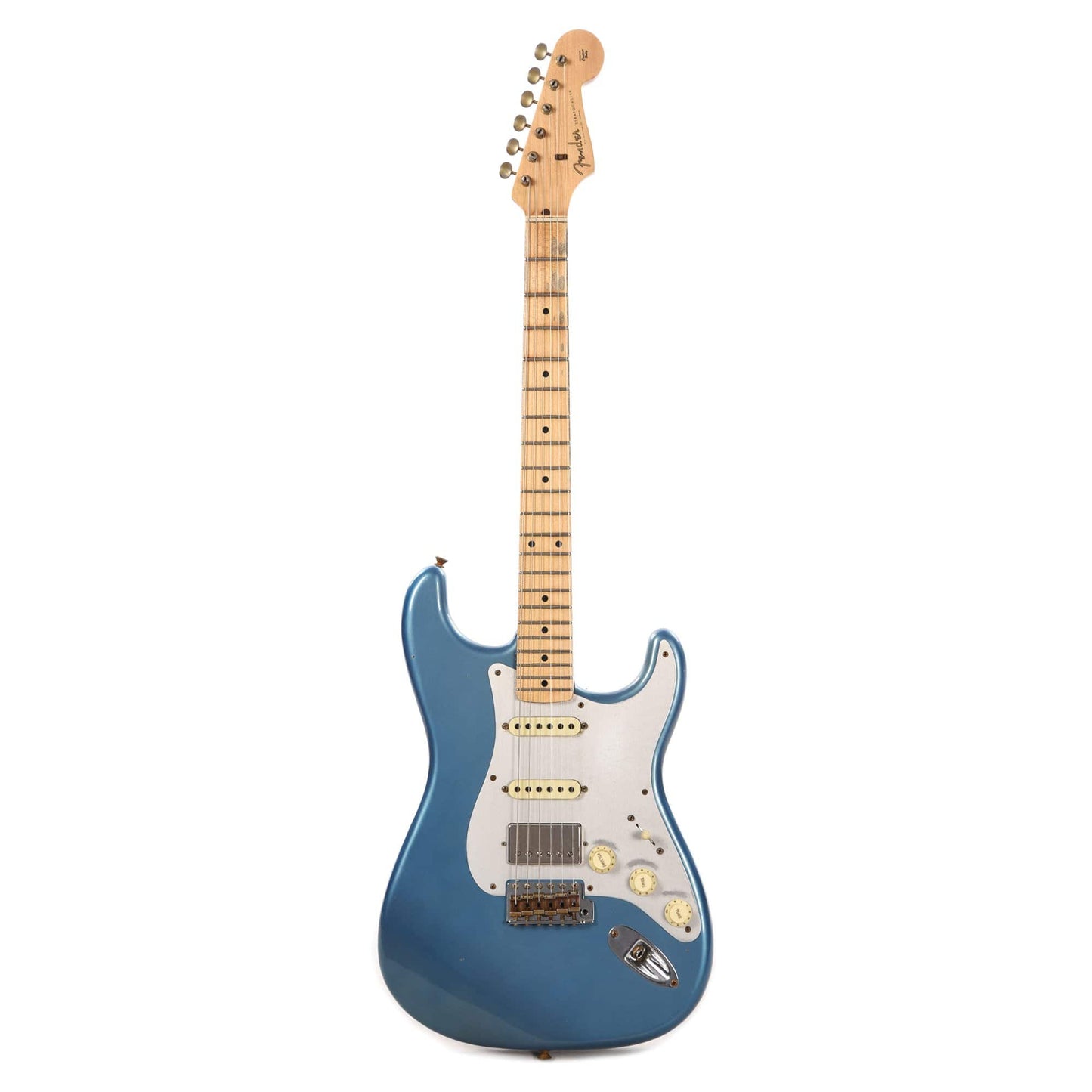 Fender Custom Shop 1957 Stratocaster HSS "Chicago Special" Journeyman Aged Lake Placid Blue w/Lollar Imperial & Silver Aluminum Pickguard Electric Guitars / Solid Body