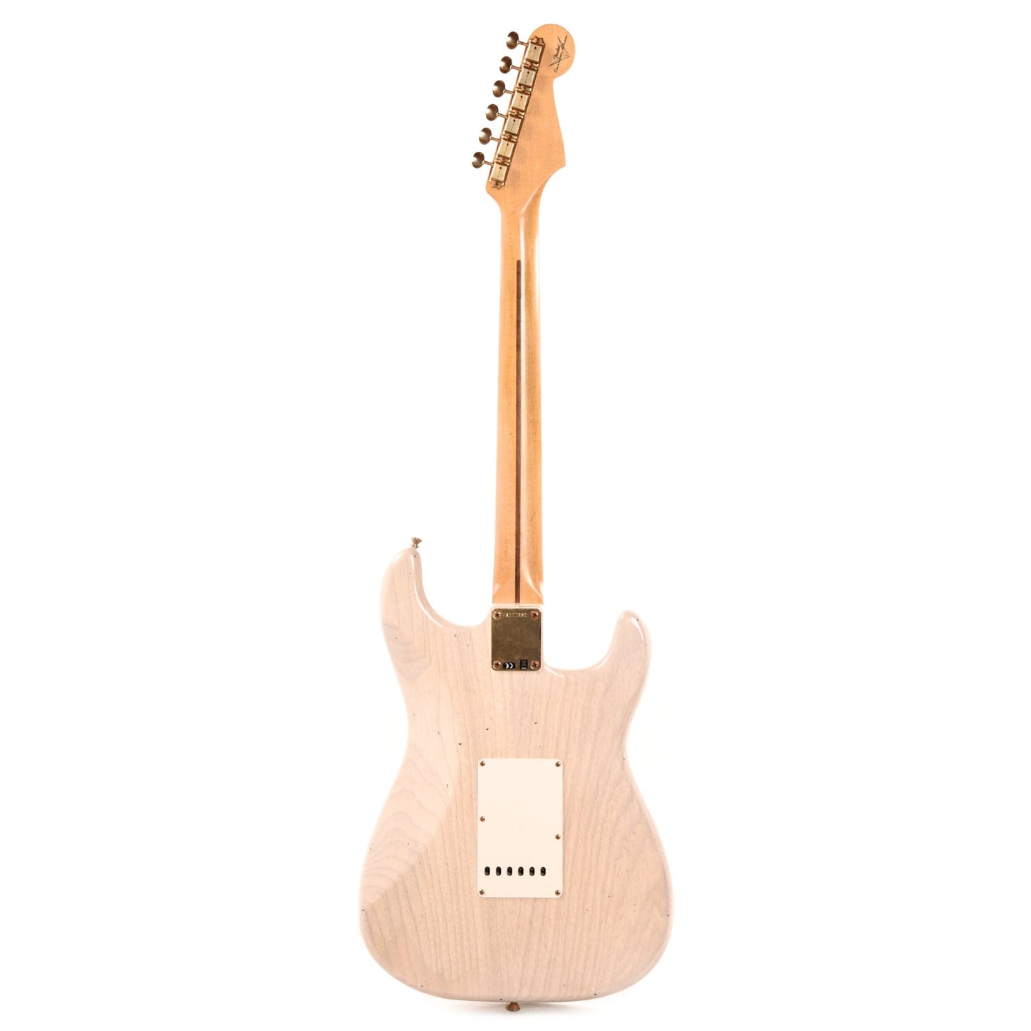 Fender Custom Shop 1957 Stratocaster HSS "Chicago Special" LEFTY Journeyman Super Aged White Blonde w/Lollar Imperial & Gold Hardware Electric Guitars / Solid Body