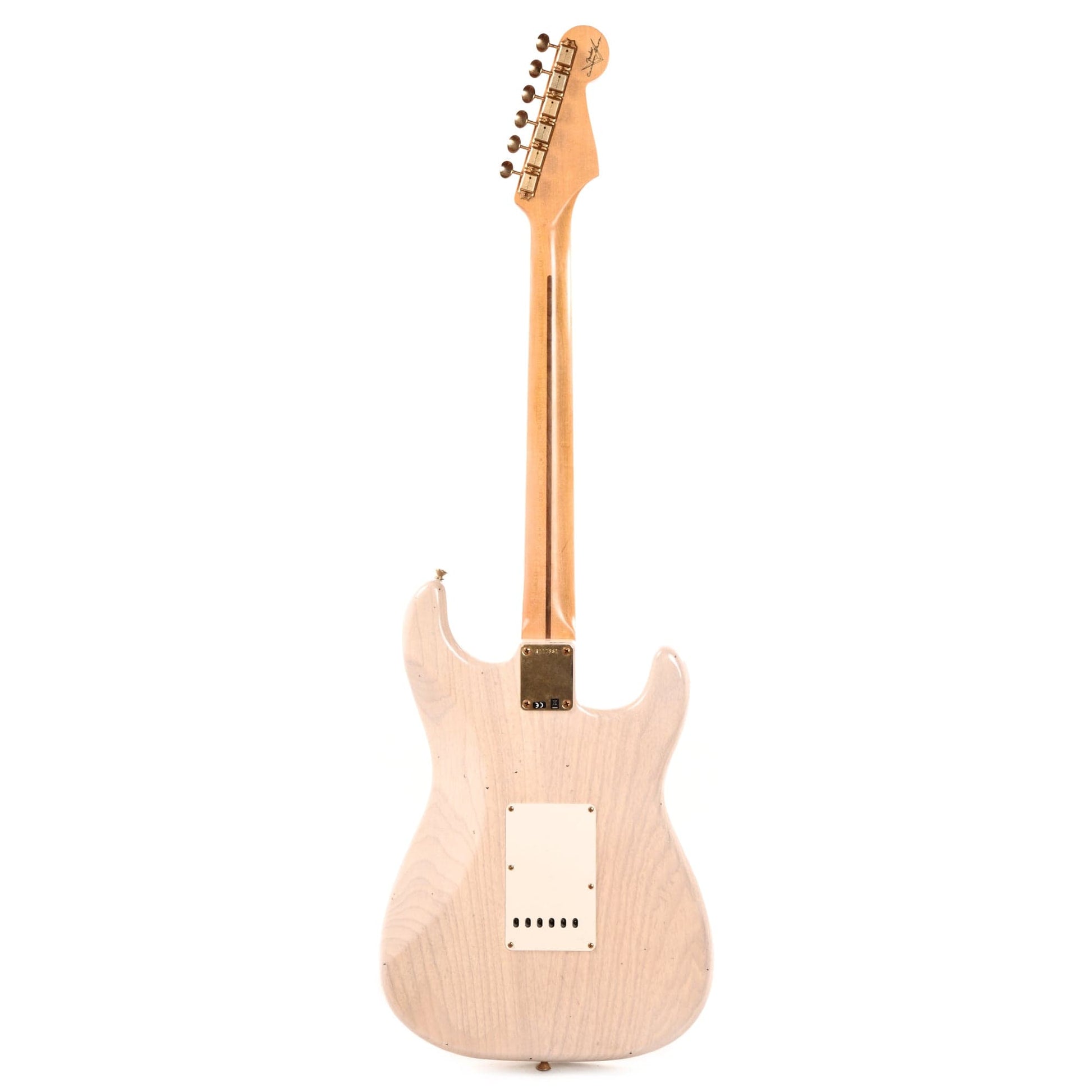 Fender Custom Shop 1957 Stratocaster HSS "Chicago Special" LEFTY Journeyman Super Aged White Blonde w/Lollar Imperial & Gold Hardware Electric Guitars / Solid Body