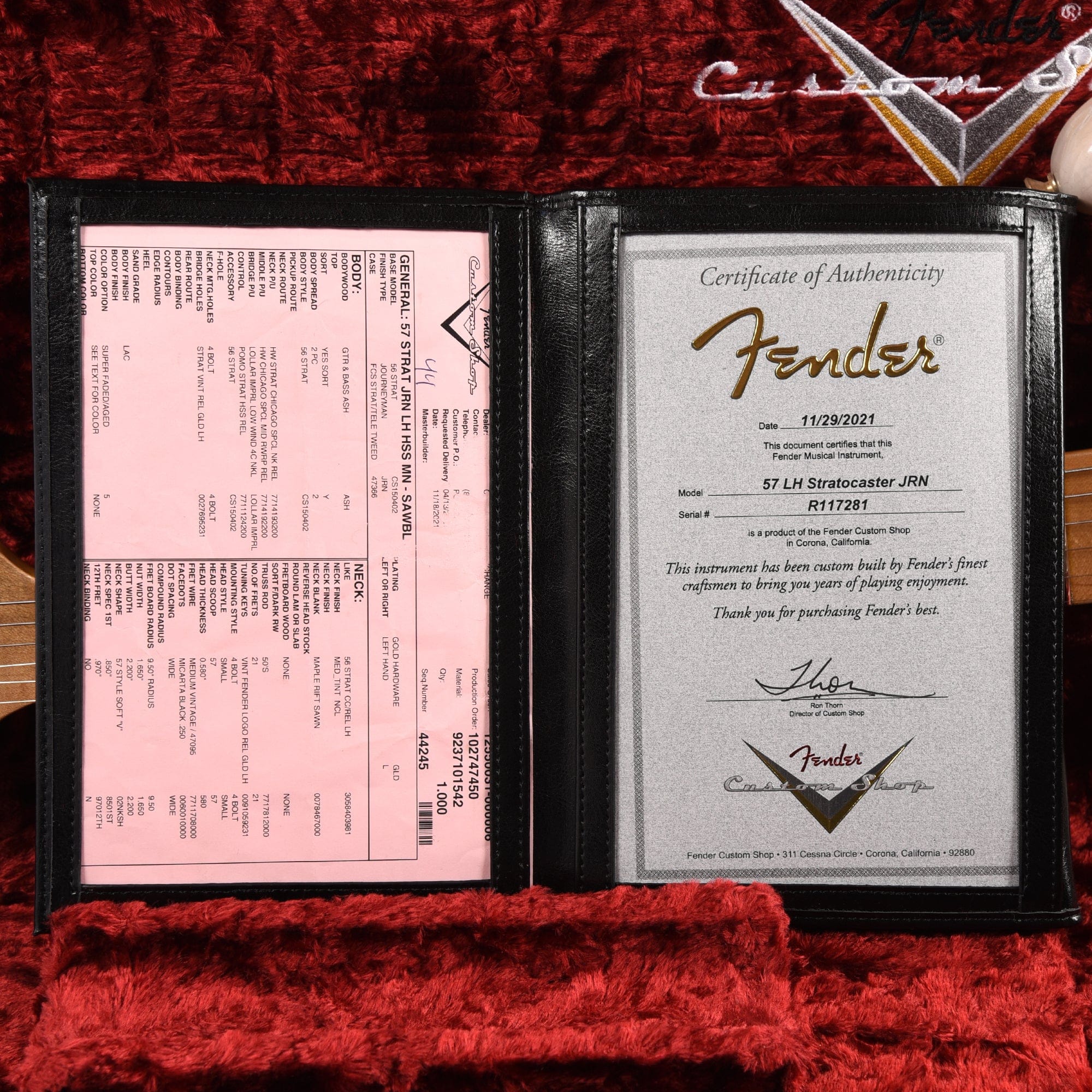 Fender Custom Shop 1957 Stratocaster HSS 