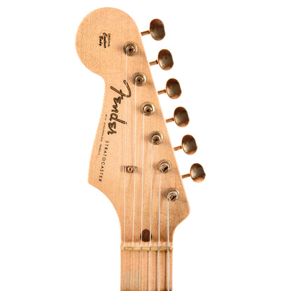 Fender Custom Shop 1957 Stratocaster HSS "Chicago Special" LEFTY Journeyman Super Aged White Blonde w/Lollar Imperial & Gold Hardware Electric Guitars / Solid Body