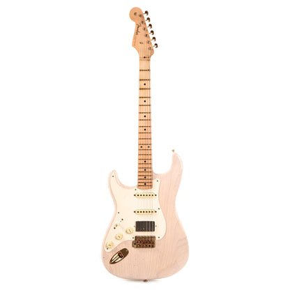 Fender Custom Shop 1957 Stratocaster HSS "Chicago Special" LEFTY Journeyman Super Aged White Blonde w/Lollar Imperial & Gold Hardware Electric Guitars / Solid Body