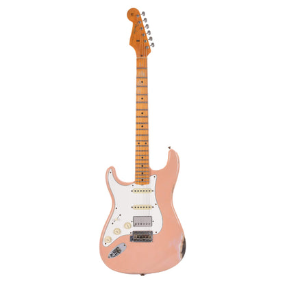 Fender Custom Shop 1957 Stratocaster HSS "Chicago Special" LEFTY Relic Aged Shell Pink w/Lollar Imperial Electric Guitars / Solid Body