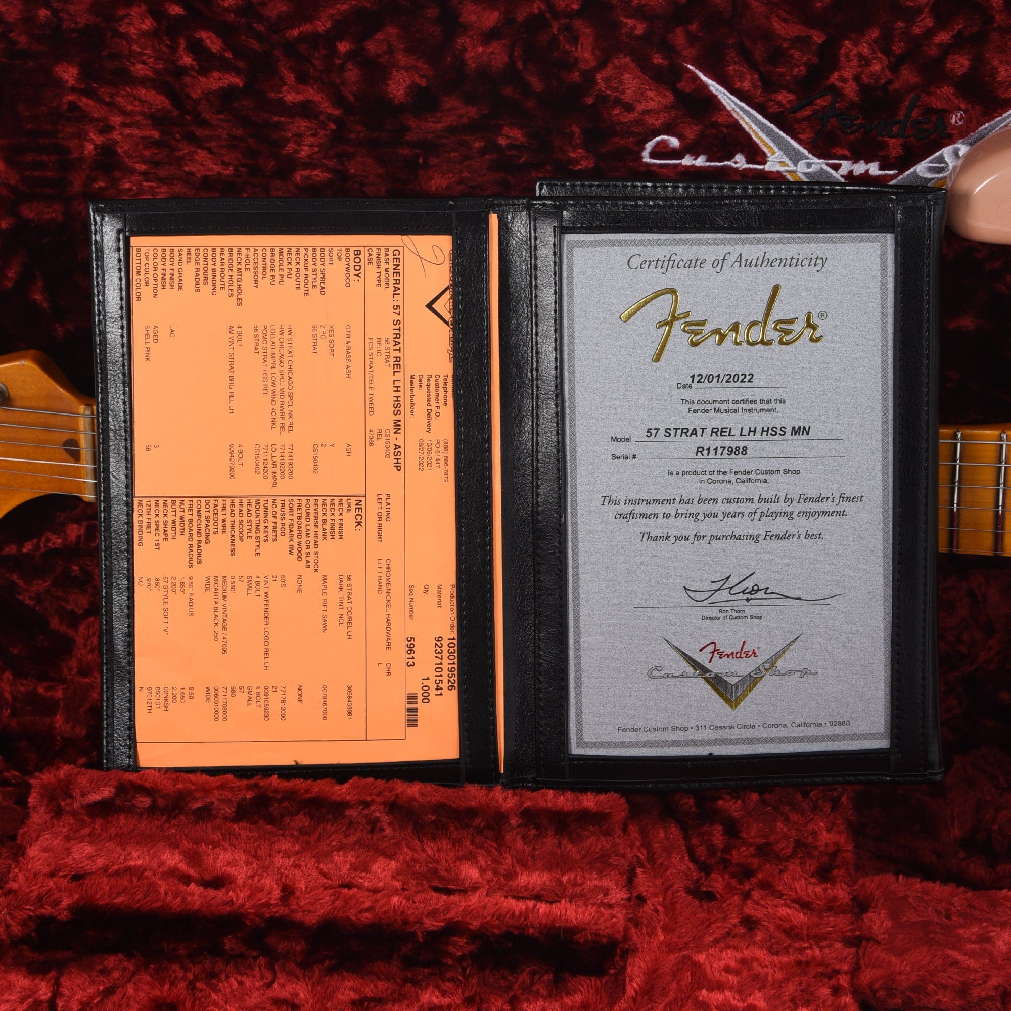 Fender Custom Shop 1957 Stratocaster HSS 