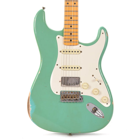 Fender Custom Shop 1957 Stratocaster HSS "Chicago Special" Relic Aged Sea Foam Green w/Lollar Imperial Low Wind Humbucker Electric Guitars / Solid Body