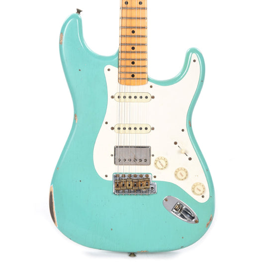 Fender Custom Shop 1957 Stratocaster HSS "Chicago Special" Relic Aged Sea Foam Green w/Lollar Imperial Low Wind Humbucker Electric Guitars / Solid Body