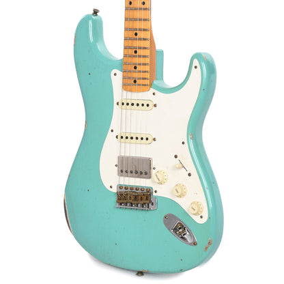 Fender Custom Shop 1957 Stratocaster HSS "Chicago Special" Relic Aged Sea Foam Green w/Lollar Imperial Low Wind Humbucker Electric Guitars / Solid Body