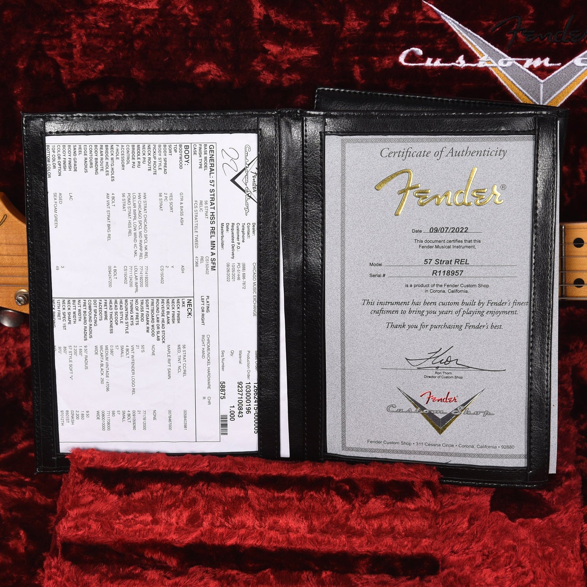 Fender Custom Shop 1957 Stratocaster HSS "Chicago Special" Relic Aged Sea Foam Green w/Lollar Imperial Low Wind Humbucker Electric Guitars / Solid Body