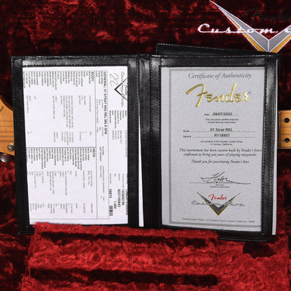 Fender Custom Shop 1957 Stratocaster HSS "Chicago Special" Relic Aged Sea Foam Green w/Lollar Imperial Low Wind Humbucker Electric Guitars / Solid Body