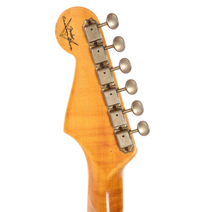 Fender Custom Shop 1957 Stratocaster HSS "Chicago Special" Relic Faded/Aged Purple Sparkle w/Black Plastics & Lollar Imperial Low-Wind Humbucker Electric Guitars / Solid Body