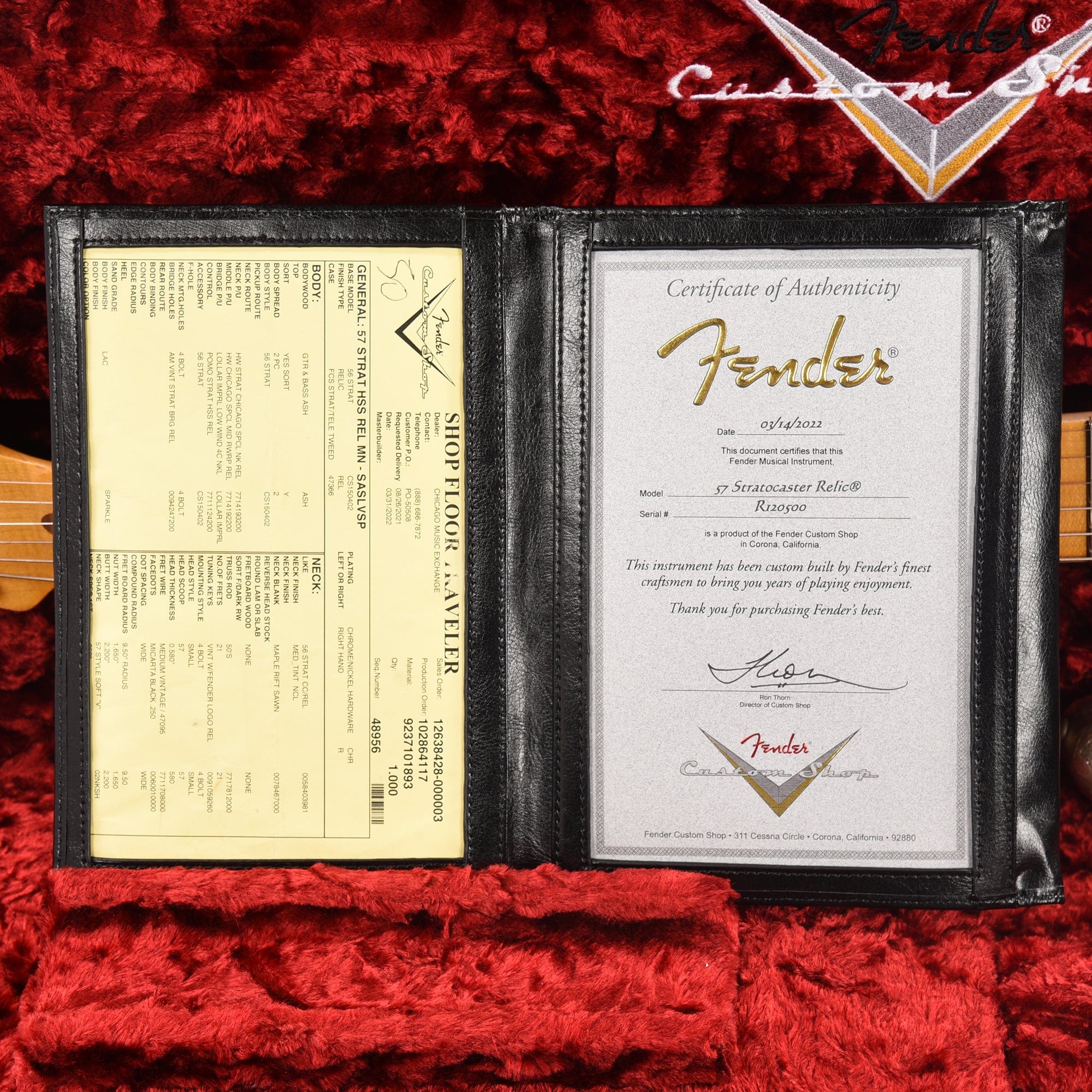 Fender Custom Shop 1957 Stratocaster HSS 