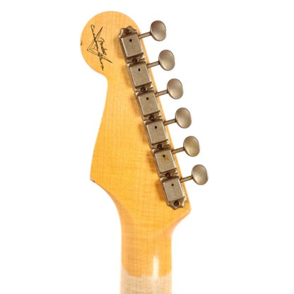 Fender Custom Shop 1957 Stratocaster HSS "Chicago Special" Relic Super Aged Silver Sparkle w/Black Plastics & Lollar Imperial Low-Wind Humbucker Electric Guitars / Solid Body