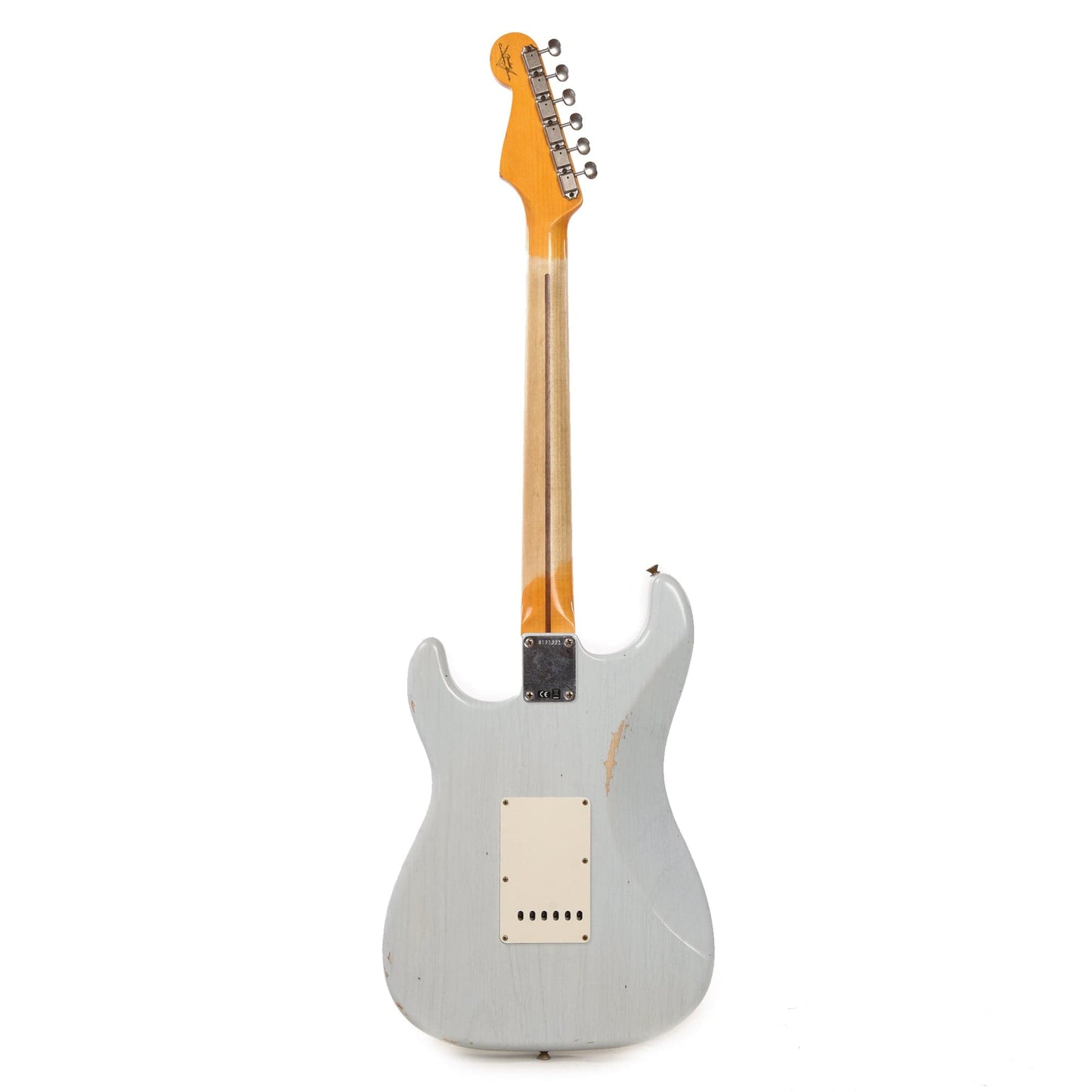 Fender Custom Shop 1957 Stratocaster HSS "Chicago Special" Relic Super Aged Trans Sonic Blue w/Lollar Imperial & Gold Anodized Pickguard Electric Guitars / Solid Body