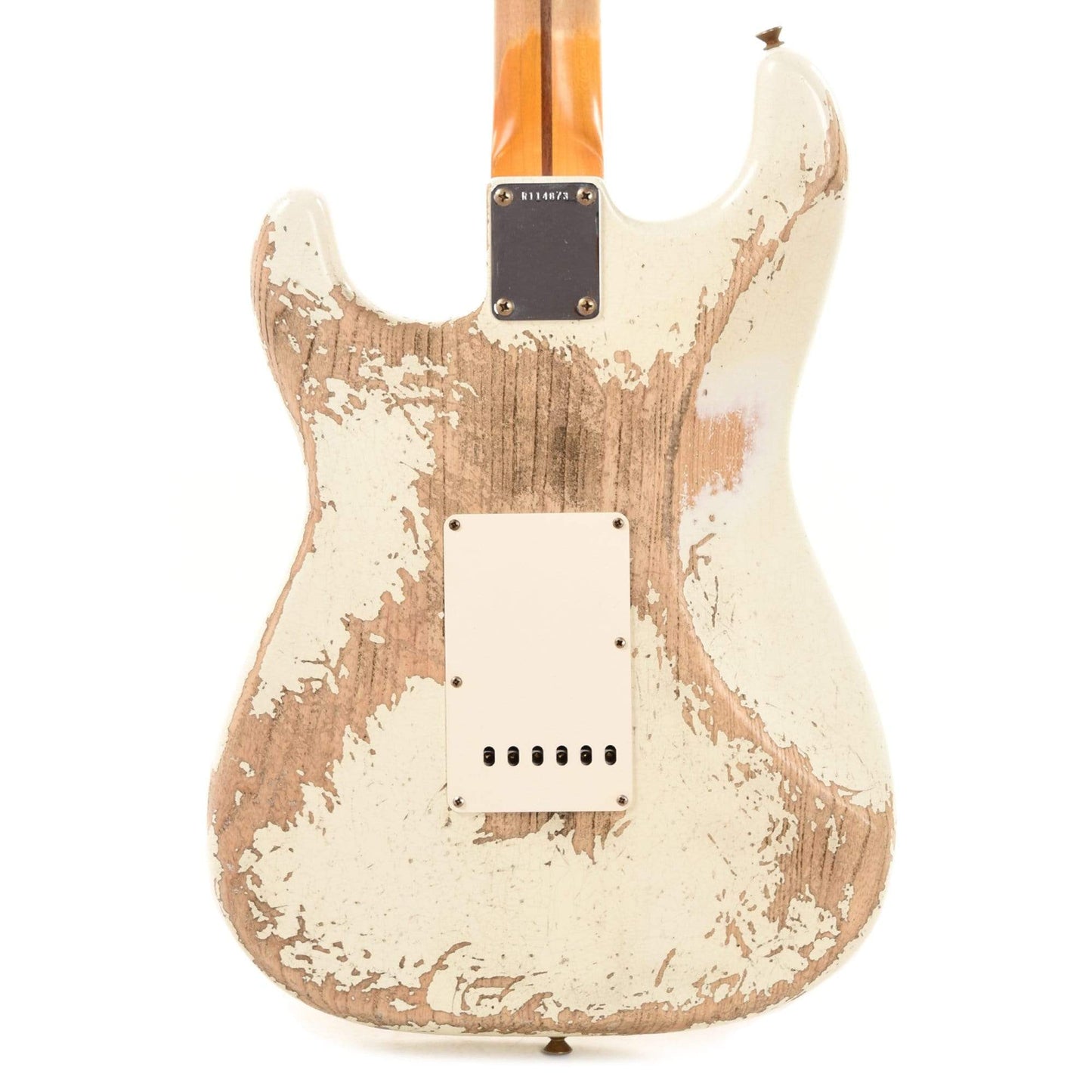 Fender Custom Shop 1957 Stratocaster HSS "Chicago Special" Super Heavy Relic Aged Olympic White w/Lollar Imperial Electric Guitars / Solid Body