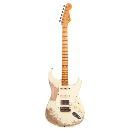Fender Custom Shop 1957 Stratocaster HSS "Chicago Special" Super Heavy Relic Aged Olympic White w/Lollar Imperial Electric Guitars / Solid Body