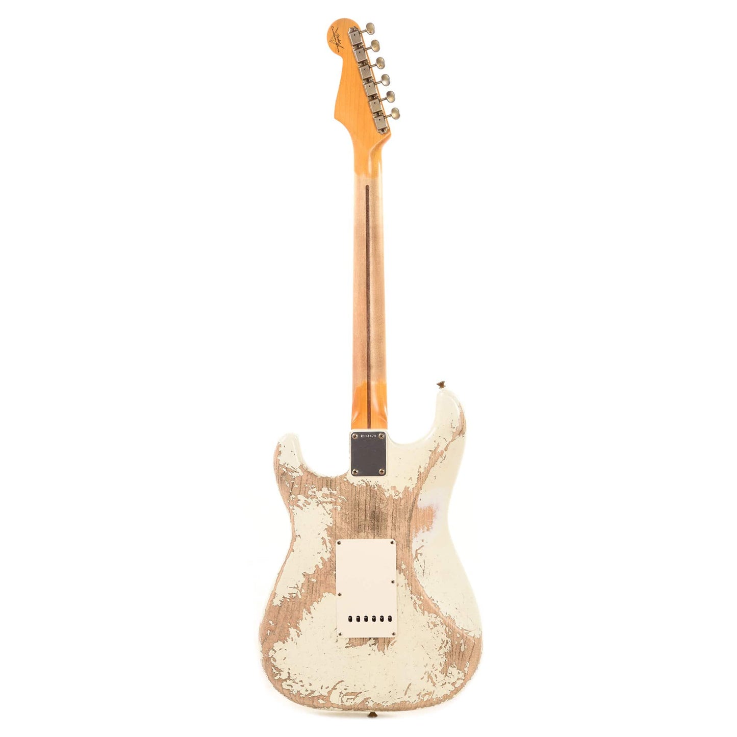 Fender Custom Shop 1957 Stratocaster HSS "Chicago Special" Super Heavy Relic Aged Olympic White w/Lollar Imperial Electric Guitars / Solid Body