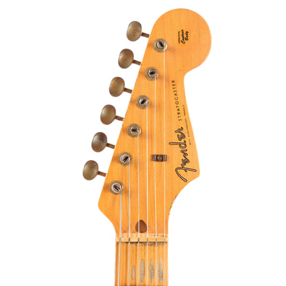 Fender Custom Shop 1957 Stratocaster HSS "Chicago Special" Super Heavy Relic Aged Olympic White w/Lollar Imperial Electric Guitars / Solid Body