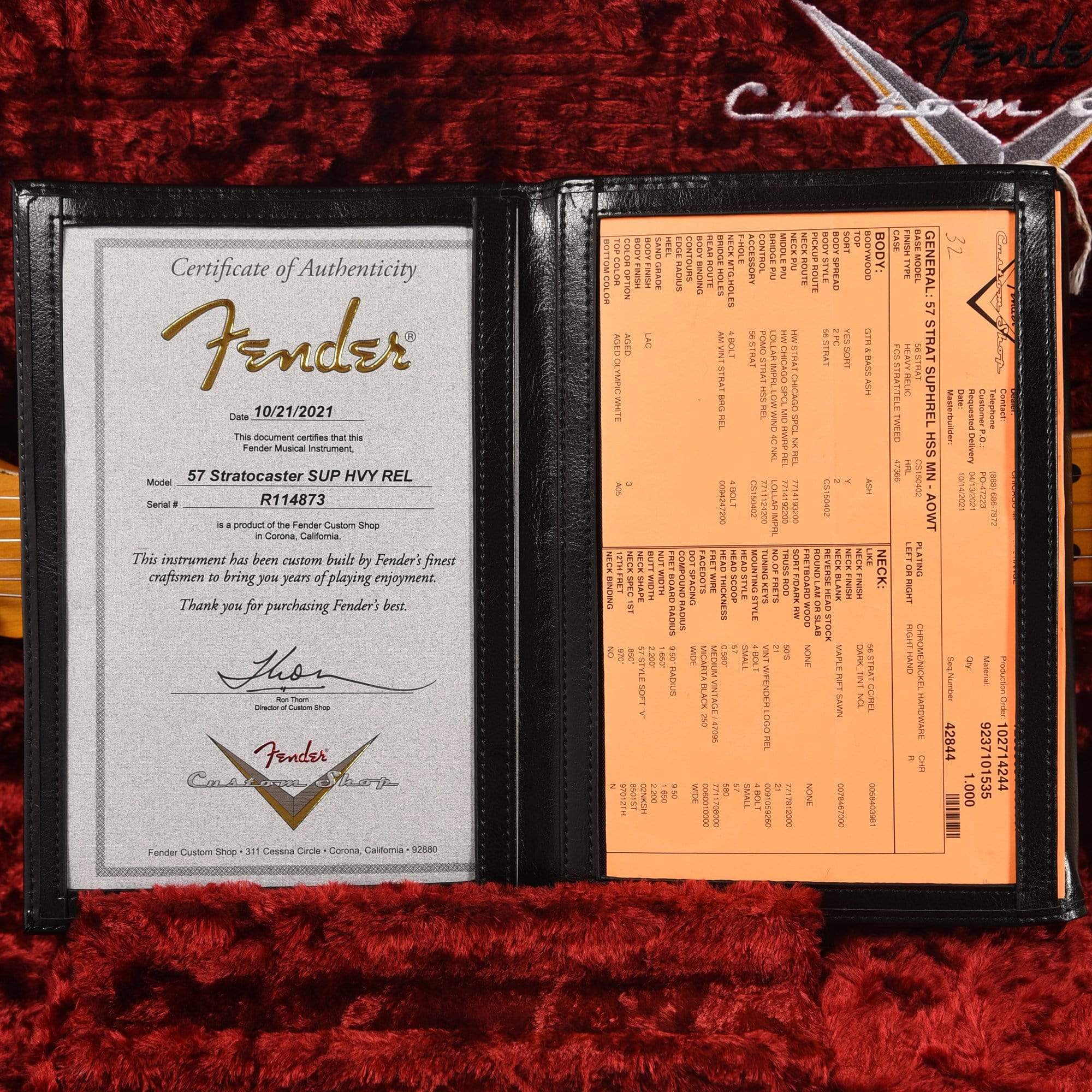 Fender Custom Shop 1957 Stratocaster HSS 